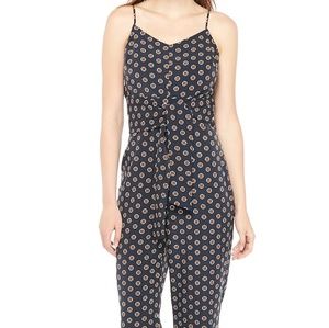 Jumpsuit with tie waist